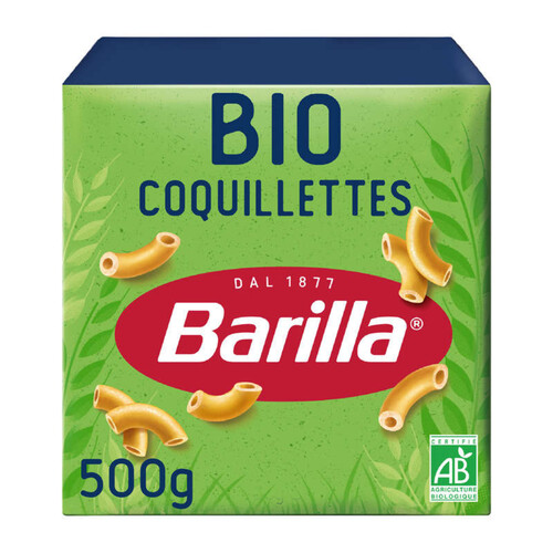 Barilla pates coquillettes bio 500g
