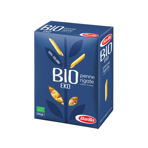 Barilla pâtes penne rigate Bio 500g