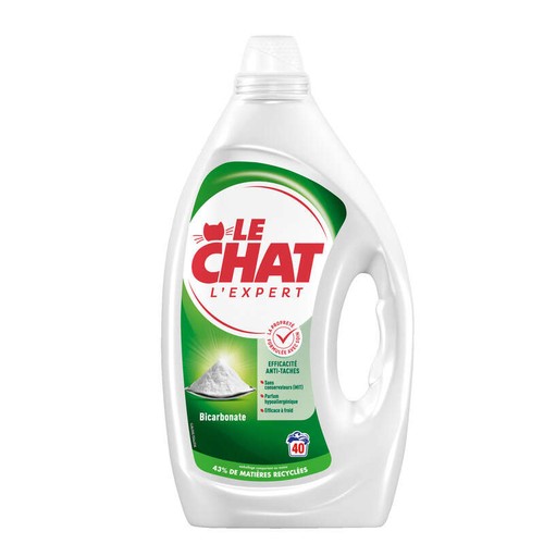 Le Chat L'expert Lessive bicarbonate x40