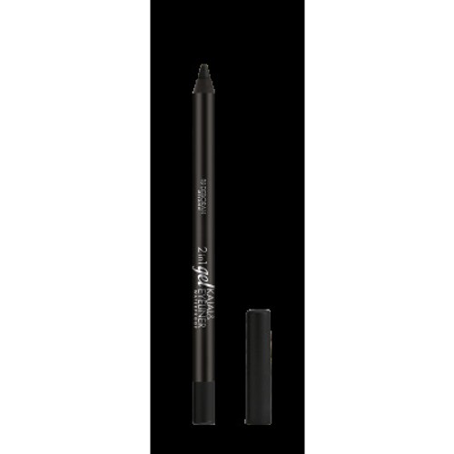 Deborah Crayon gel 2en1 Kajal & Eyeliner Wateproof 01 Noir
