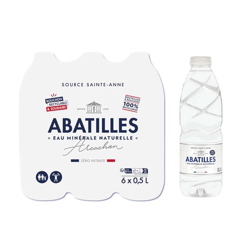 Abatilles Eau Minérale Naturelle 6x50cl