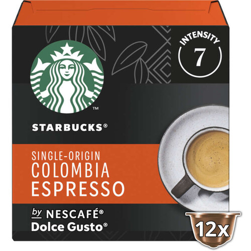 Starbucks Expresso Origin Colombia, Intensity 7 X12