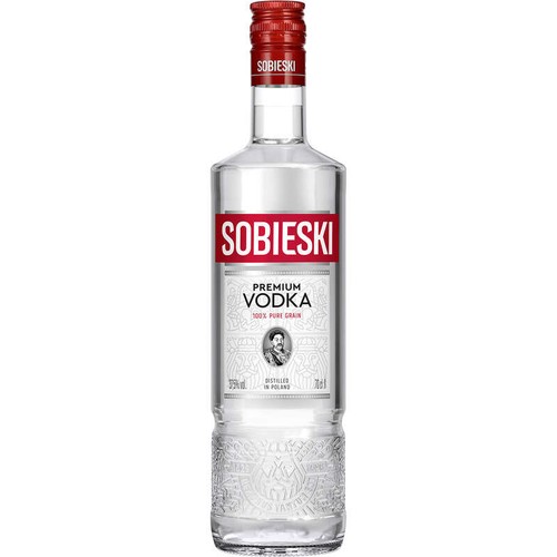 Sobieski Vodka 100% Pur Grain 70cl