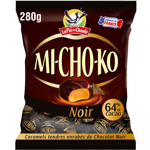 La Pie Qui Chante Bonbons Mi-Cho-Ko Noir 280g