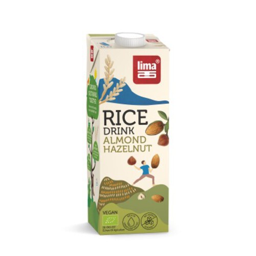 [Par Naturalia] Lima Boisson Au Riz Rice Drink Noisette & Amande 1L Bio