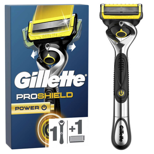 Gillette Proshield Power rasoir + 1 recharge