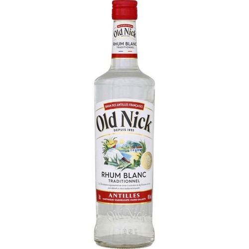 Old Nick Rhum Blanc Antilles 70cl