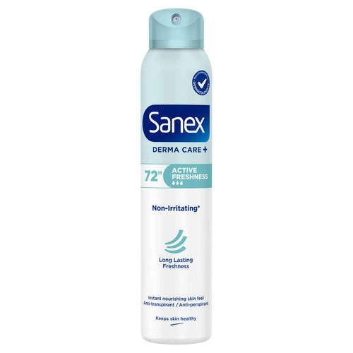 Sanex Derma Care+ Deodorant 72h Active Fresh 200ml