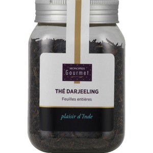 Monoprix Gourmet Thé Darjeeling, Feuilles Entières 125g