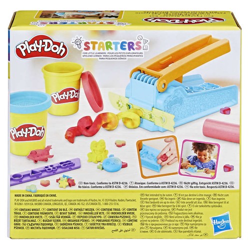 Play-Doh, coffret Starter Le Serpentin, loisirs créatifs avec pâte à modeler pour enfants