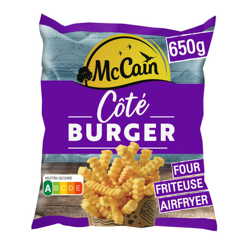 McCain Frites Côté Burger 650g