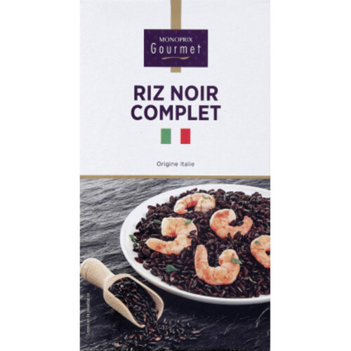 Monoprix Gourmet Riz Noir Complet 500g