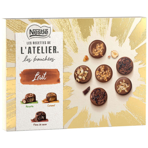 Nestlé Les Recettes de l'Atelier Les Bouchées Lait 189g