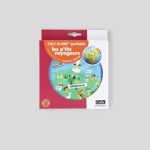 Caly Toys Globe Gonflable Les P'Tits Voyageurs