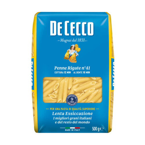 De cecco Penne rigate n°41 500g