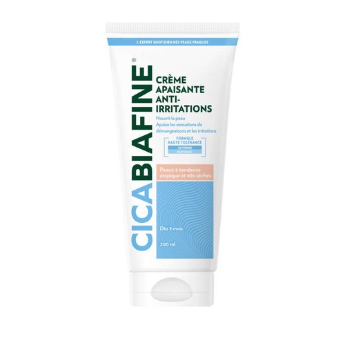 [Para] CicaBiafine Crème Hydratante Anti-Irritations Boite 200ml
