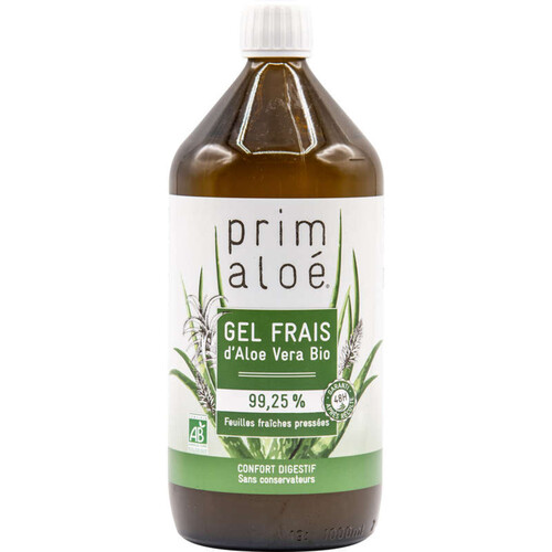 [Par Naturalia] Prim Aloe Gel à boire d'Aloe Vera Bio 1L