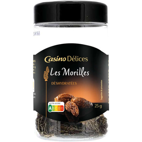 Délices - Morilles - Déshydratées - 25g