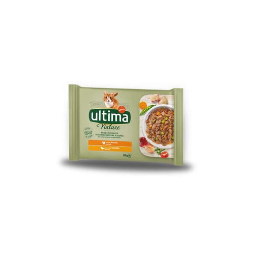 Ultima Pâtée Pour Chats Poulet Et Volaille 340g