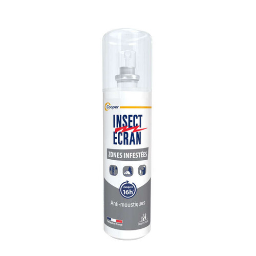 [Para] Insect Ecran Spray Zones Infestées Répulsif Peau Adulte Enfants 100ml