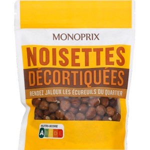 Monoprix Noisettes décortiquées 125g