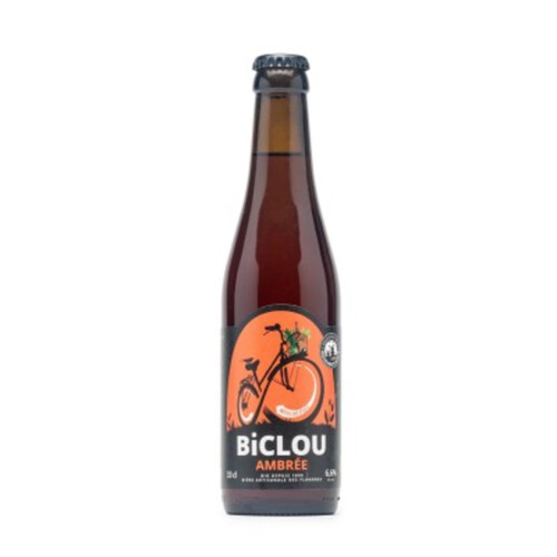 Biclou Bière Ambrée Bio 33cl