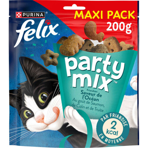 Purina Felix Party Mix Friandises Saveur de l'océan 200g