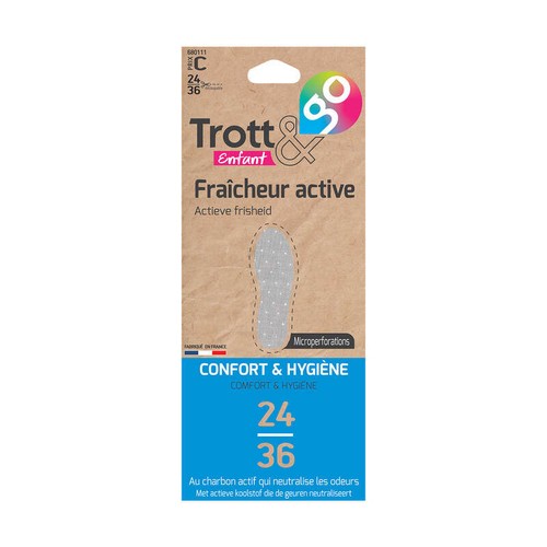 La Brosse et Dupont Semelles Anti-Odeurs Kid 24/36