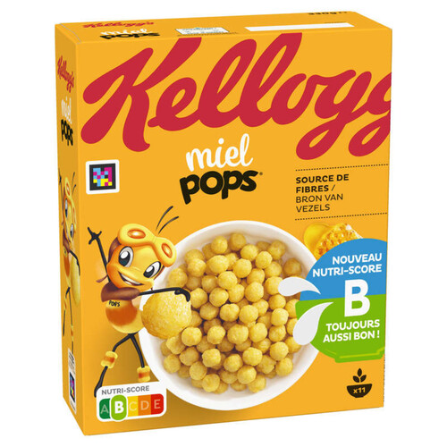 Kellogg's céréales miel pops 330g