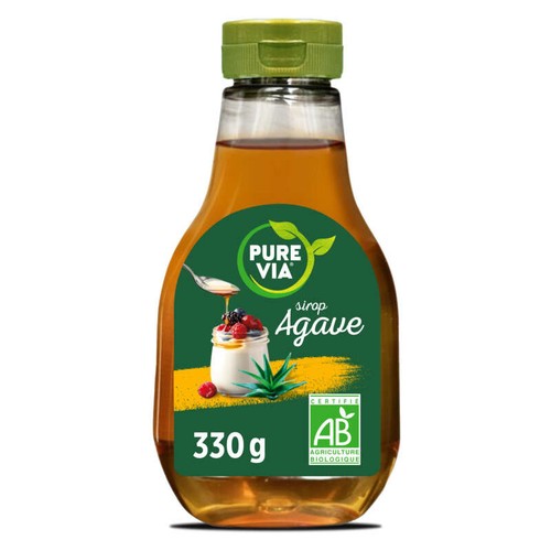 Pure via Sirop d’agave Bio 330g