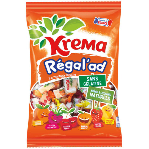 Krema Bonbons Regal'ad Sans Gélatine 380g