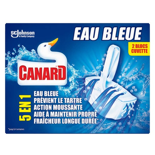 Canard Bloc WC Eau Bleue x2