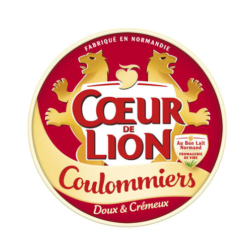 Cœur De Lion Coulommiers Doux Et Crémeux 350G
