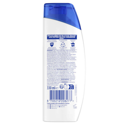 Head & Shoulders citrus fresh shampoing antipelliculaire pour cheveux gras 330ml