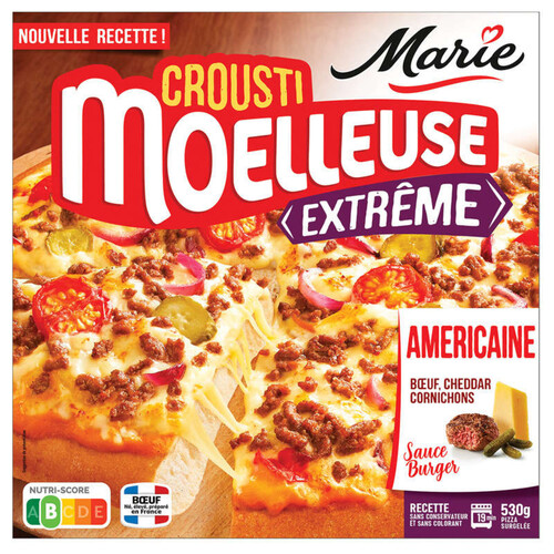 Marie Pizza Crousti-Moelleuse À L'Américaine 530G