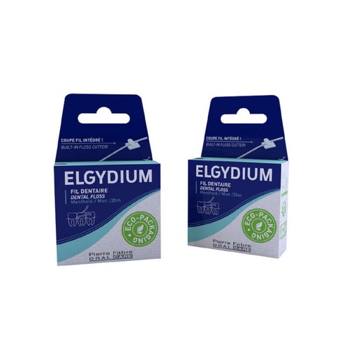 Elgydium Fil Dentaire Eco Concue 35 Mètres