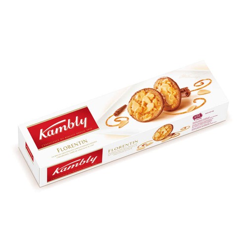 Kambly Florentin Biscuits Chocolat au lait & Amandes 100g