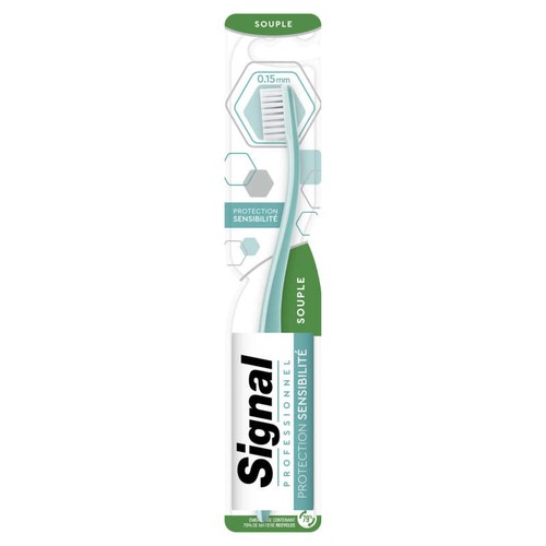 Signal brosse à dents protection sensibilité souple x1