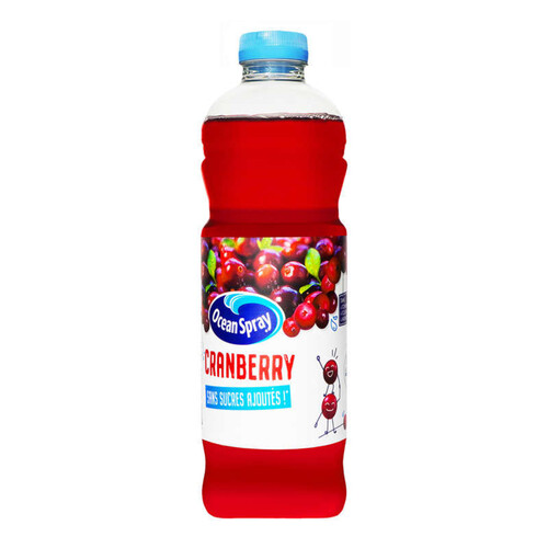 Ocean Spray Cranberry Classic Sans Sucres Ajoutés 1L