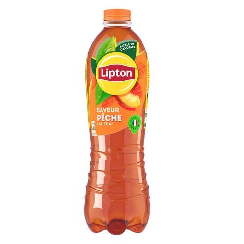 Lipton Ice Tea Thé Glacé Saveur Pêche 1,75L