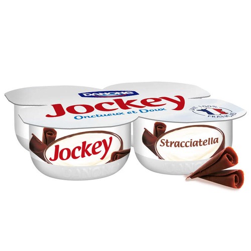 Jockey Fromage Blanc Stracciatella 4x120g