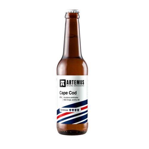 Artemus Cape Cod Bière India Pale Ale 33cl