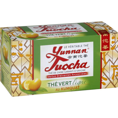 Tuocha Thé Vert au Kumquat 40g