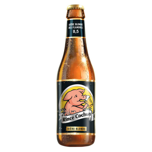 Rince Cochon bière blonde 8,5%vol. 33cl