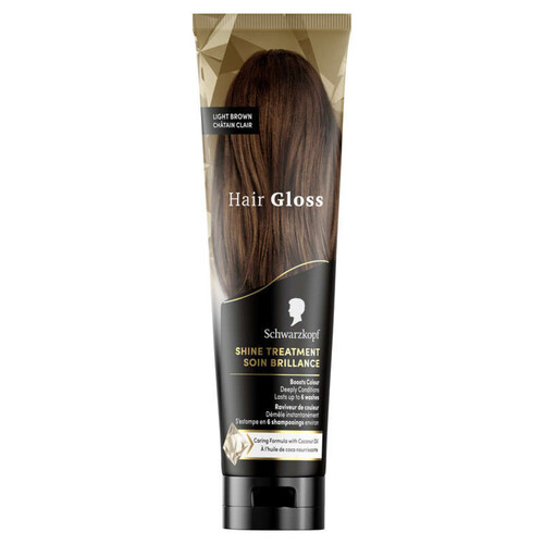 Schwarzkopf hair gloss soin brillance châtain clair 150ml