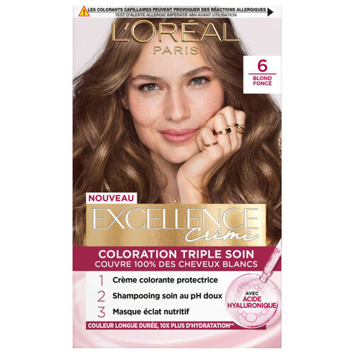 Excellence Crème Coloration 6 Coloration Blond foncé