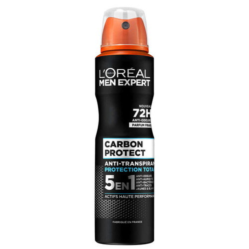 L'Oréal men expert déodorants carbon protect 150ml