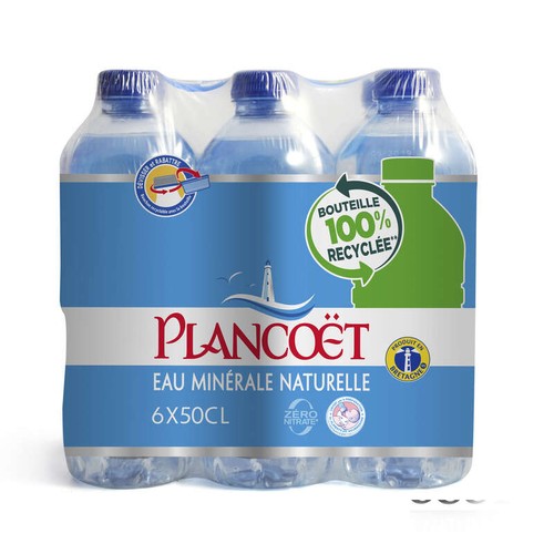 Plancoët Eau Minérales naturelle 6x50cl