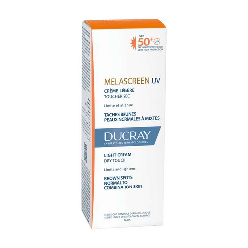 [Para] Ducray Melascreen Uv Crème Légère Spf50+ Solaire Antitaches 40ml