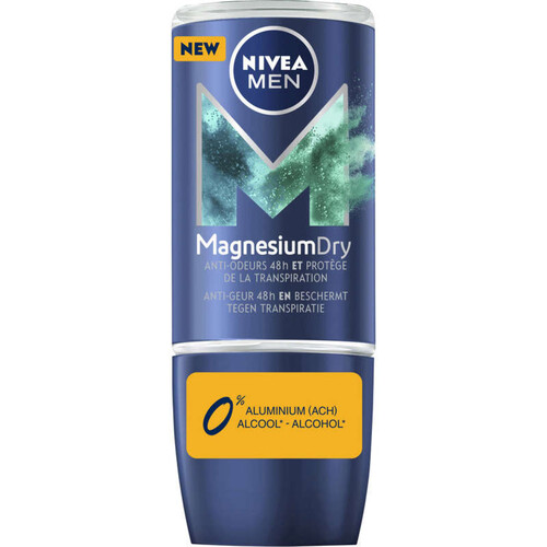 Nivea Déodorant À Bille Magnesium Dry 50Ml